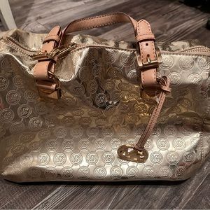 Gold Mk bag. Minor wear